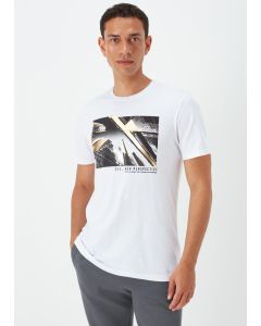 Us Athletic White Foil T-Shirt