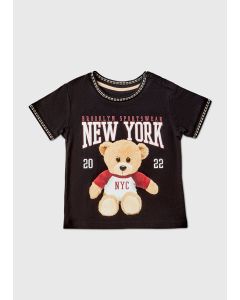 Teddy Bear Print T-Shirt (9mths-6yrs)