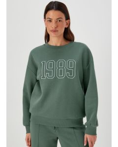  Number Embroidered Co Ord Sweatshirt