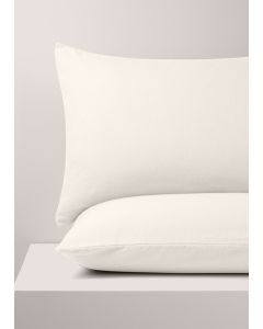 Oxford Pillowcase-White-One Size