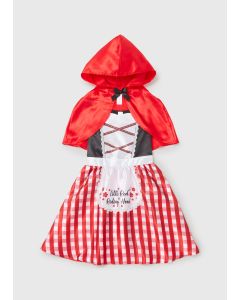 Kids Red Riding Hood Fancy Dress Costume