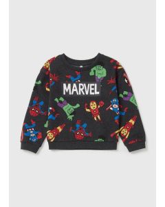 Kids  Marvel Print Sweatshirt