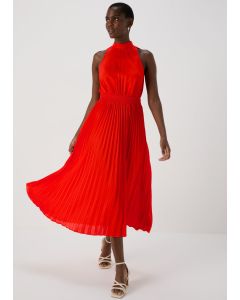 Et Vous Pleated Midi Dress