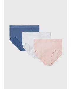 3 Pack & Rib Full Knickers