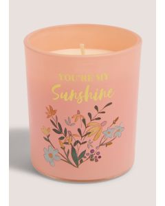 You're My Sunshine Candle Multi-Pink-One Size