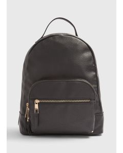  PU Backpack-Black-One Size