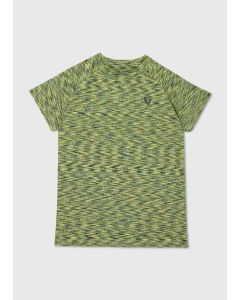 Boys Lime Space Dye T-Shirt (7-13Yrs)