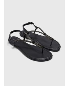 Black Diamond Toe Post Sandals