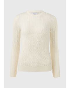 Ivory Baby Cable Jumper