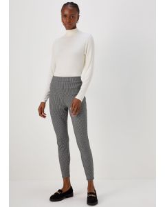 Textured Dogtooth Leggings