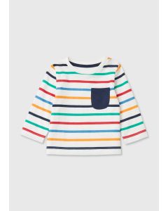 Baby Multicoloured Stripe T-Shirt (Newborn-23Mths)