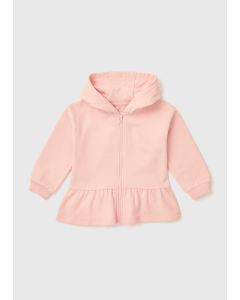 Girls Heart Zip Up Hoodie