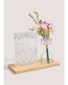 Photo Frame & Plant Stand Set-Multi-One Size