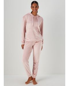  Waffle Fleece Lounge Set