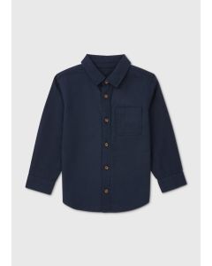 Boys Plain Twill Shirt