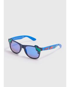 Kids  Dinosaur Sunglasses-Navy-One Size