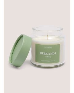 Bergamot Candle (10Cm X 8Cm X 8Cm)-White