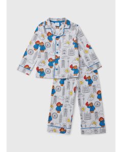 Kids Paddington Button Up Pyjama Set