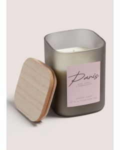 Paris Scented Candle Pink-Pink-One Size