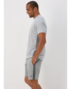 Woven pique shorts grey