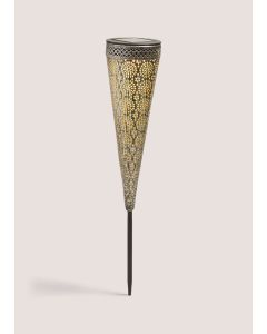 Outdoor Metal Cone Solar Stake-Multi-One Size