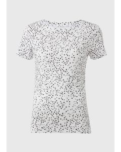 White/Polka Dot T-Shirt