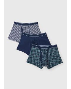 3 Pack Keyhole Geo Boxers