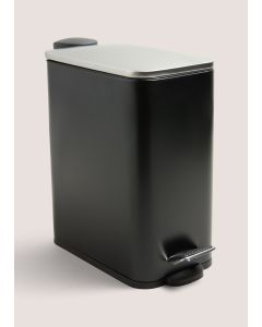 Modern Metal Bin (28cm x 25cm)-Black