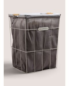 Laundry Co Wire Frame Bag-Grey-One Size