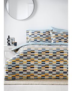  Tile Print Duvet Set