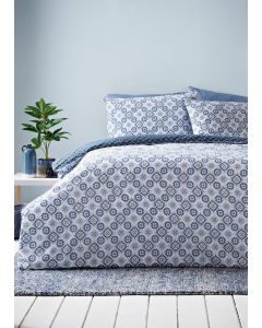  Tile Print Duvet Set