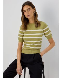 Et Vous Stripe Knit Jumper