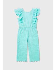 Girls Frill Crinkle Jumpsuit