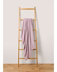 Plain Throw (130cm x 150cm)-Pink