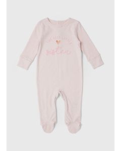 Girls  Sister Sleepsuit