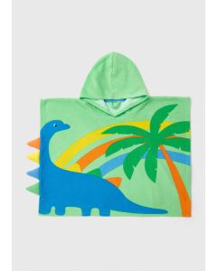 Boys Spike Dino Poncho