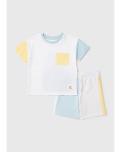 Boys  Block T-Shirt & Shorts Set