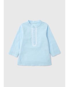 Boys Grandad Collar Shirt