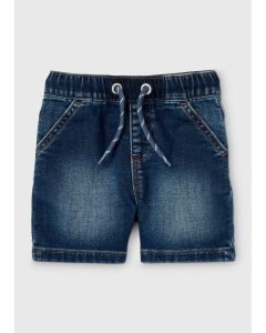 Boys Knitted Denim Shorts