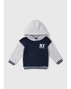 Boys "Brooklyn" Slogan Hoodie