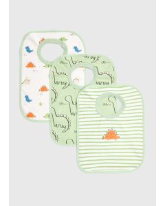 Baby 3 Pack and Bibs-Multi-One Size