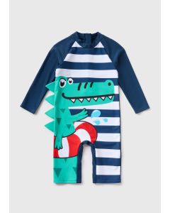 Boys  Crocodile Stripe Surfsuit