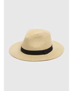 Trilby Hat-Natural-One Size