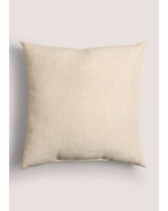 Neutral Linen-Look Cushion (43cmx43cm)-Beige