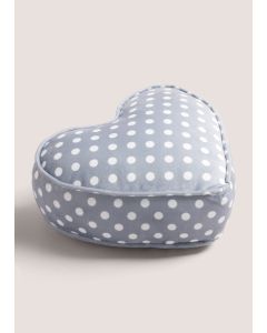 Shaped Heart Doorstop ( 24x24x8CM )-Grey