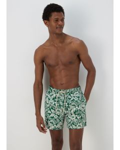 Floral Leaf Swim Shorts