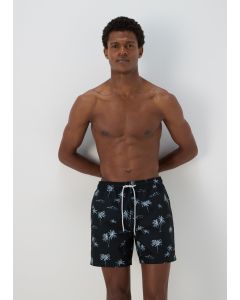 Palm Print Swim Shorts