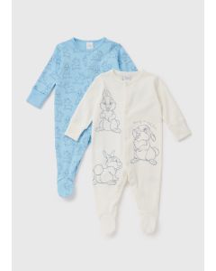 Baby 2 Pack Thumper Sleepsuit 