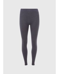 Cotton Legging In Charcoal