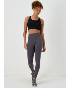 Cotton Legging in Charcoal